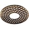 Ekena Millwork Fink Architectural Grade PVC Pierced Ceiling Medallion, Antiqued Bronze, 24"OD x 8 3/4"ID x 3/4"P CMPP24FFABZ - alternate 3